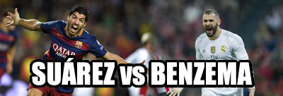 Luis Suárez vs Benzema