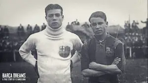 Ricardo Zamora y Josep Samitier