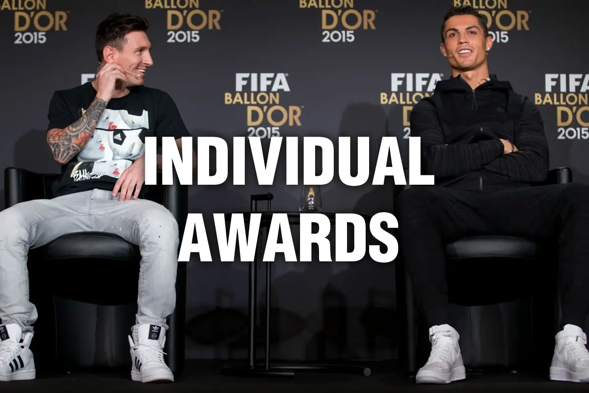 Messi vs Cristiano - Individual awards 