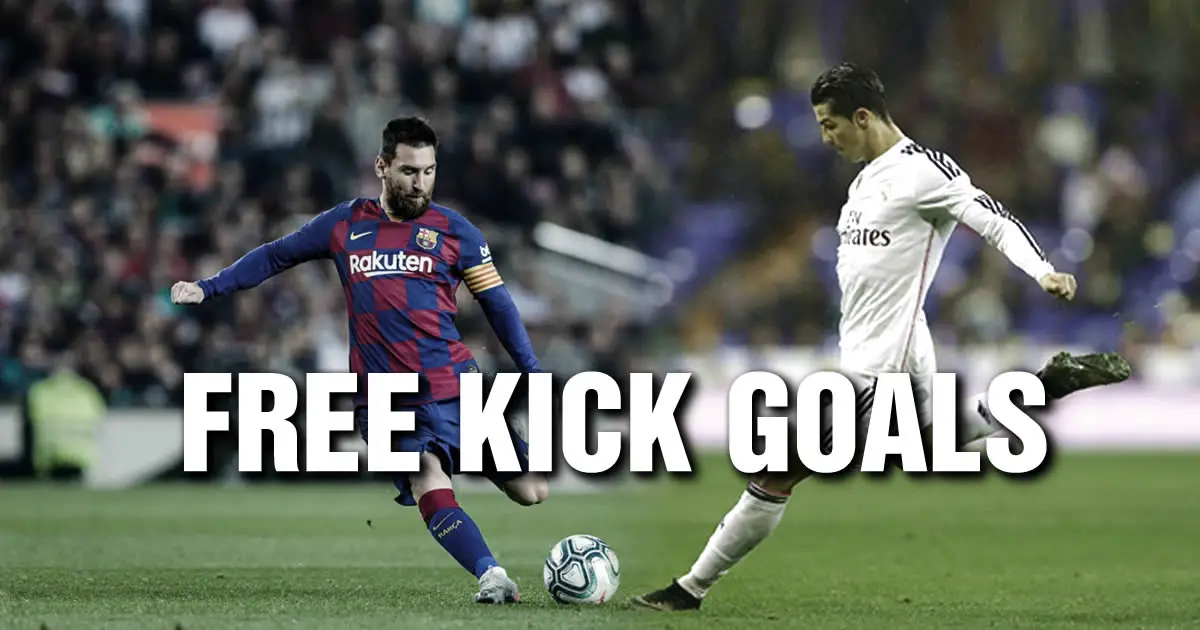 Cristiano Ronaldo v Lionel Messi - Who has scored more free-kick goals?