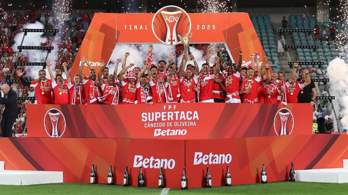 Benfica – campeón de la Supercopa de Portugal 2025