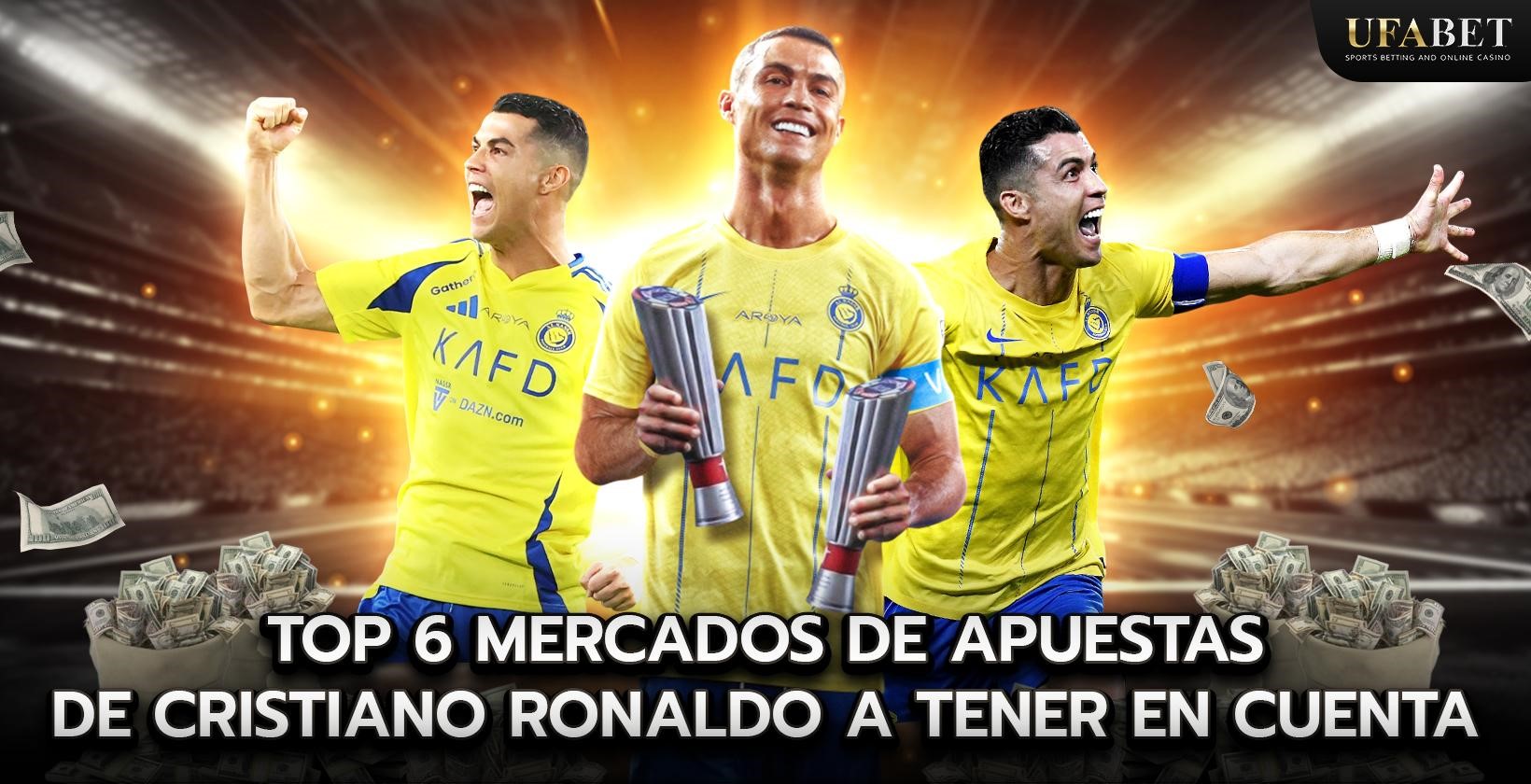 Los 6 Mejores Mercados de Apuestas para Cristiano Ronaldo