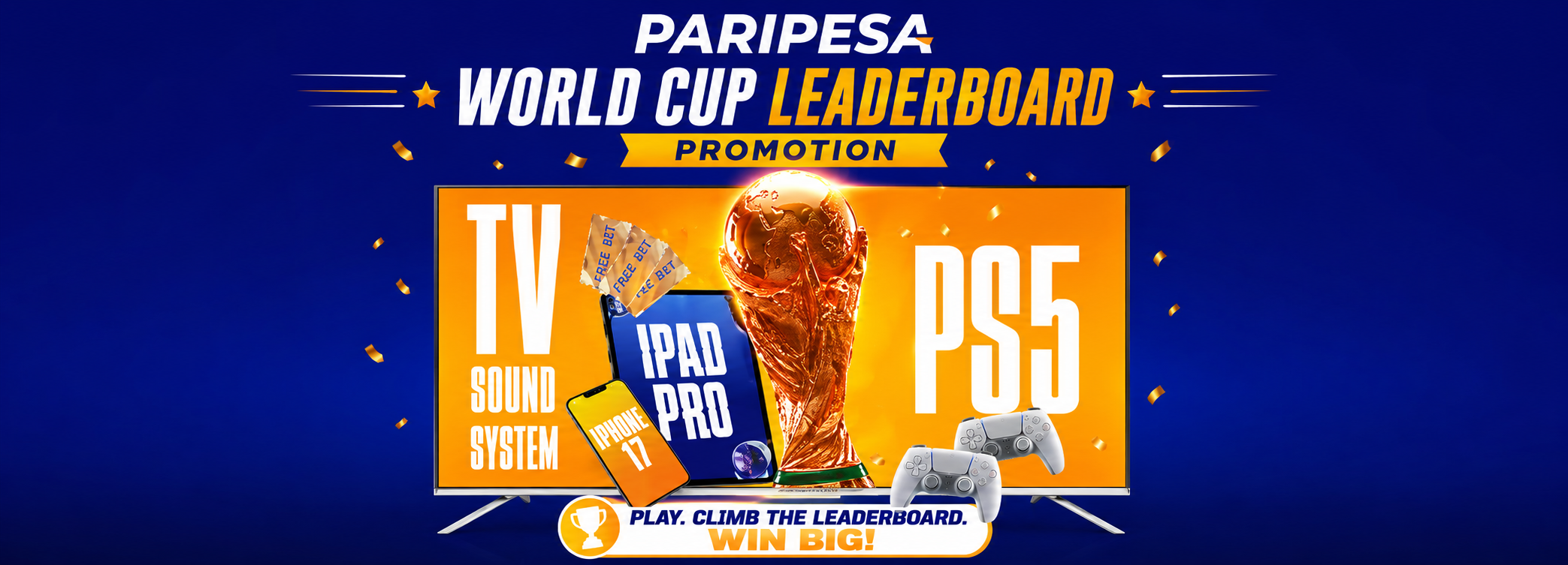 PariPesa launches World Cup leaderboard promotion with TV, iPad and iPhone prizes