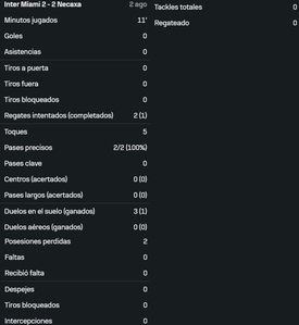 Messi vs Necaxa [02 08 2025]
